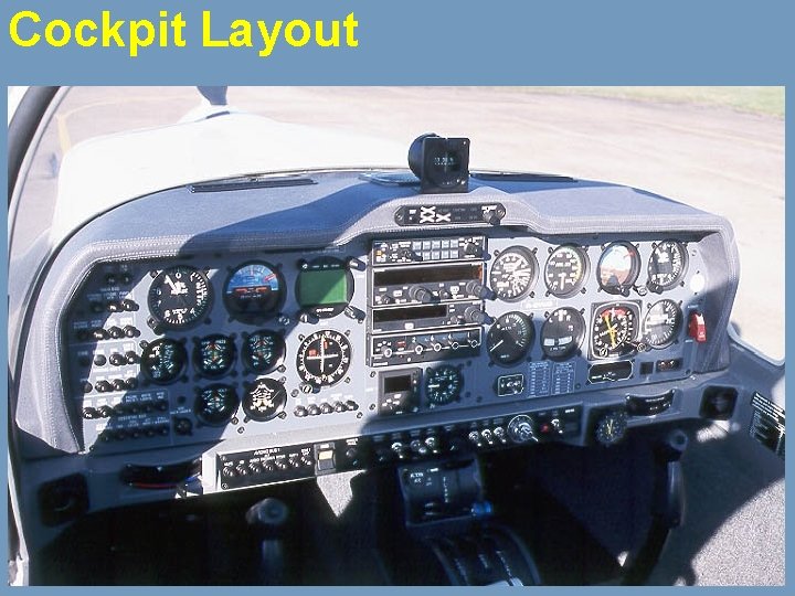 Cockpit Layout 