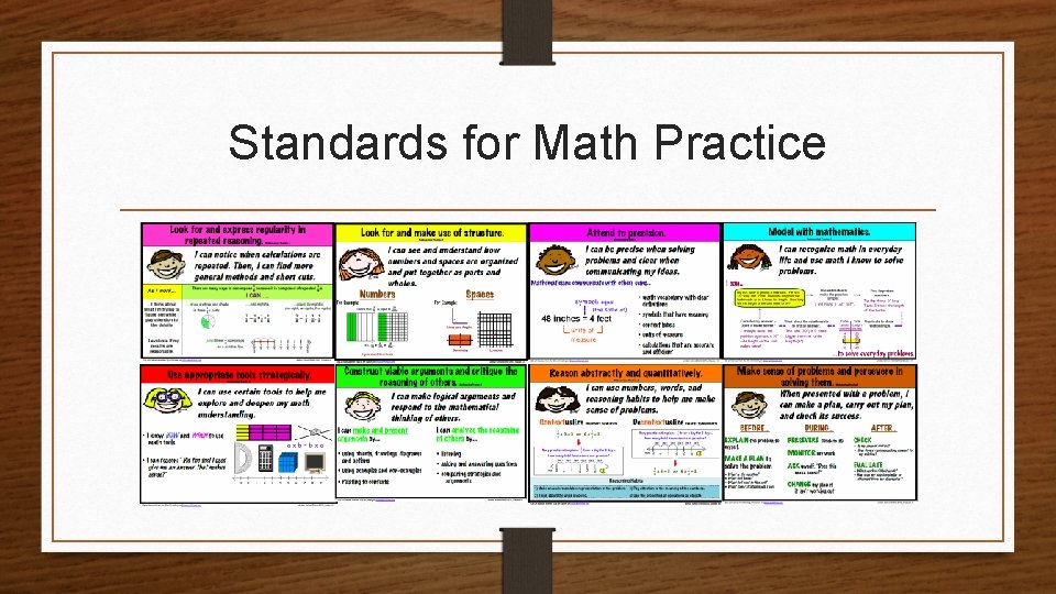 Standards for Math Practice 