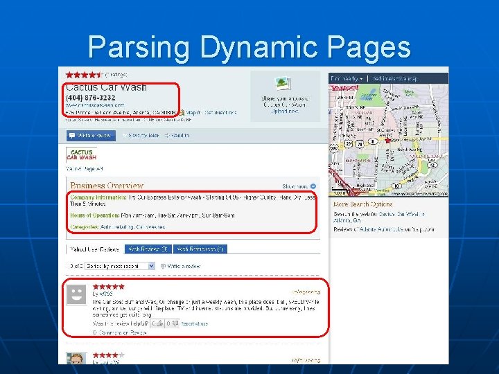 Parsing Dynamic Pages 