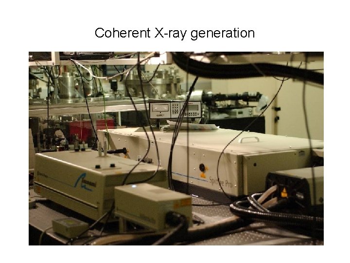 Coherent X-ray generation 