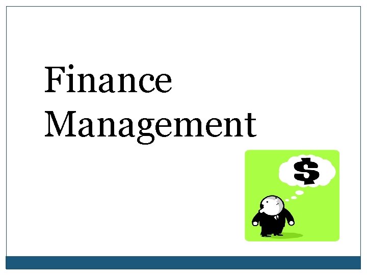 Finance Management 