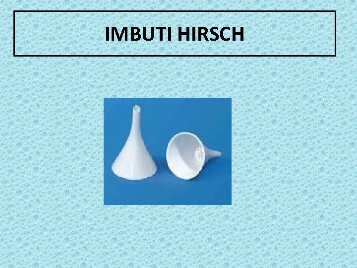 IMBUTI HIRSCH 