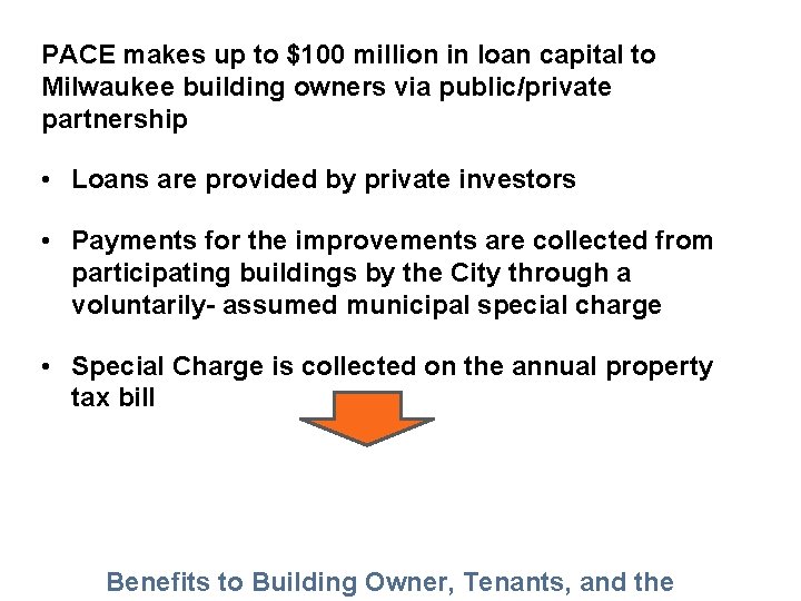 PACE makes up to $100 million in loan capital to Milwaukee building owners via