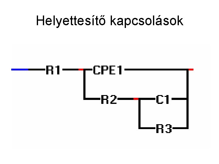 Helyettesítő kapcsolások 