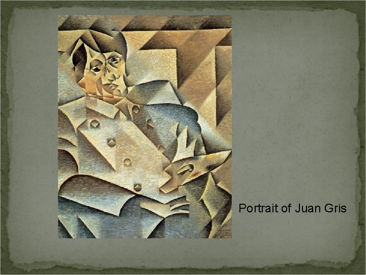 Portrait of Juan Gris 