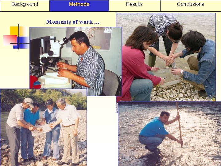 Background Methods Moments of work … Results Conclusions 