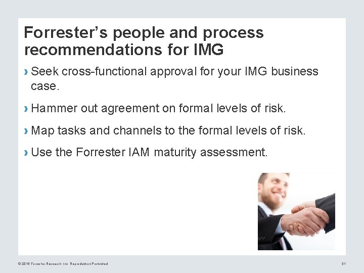 Forrester’s people and process recommendations for IMG › Seek cross-functional approval for your IMG