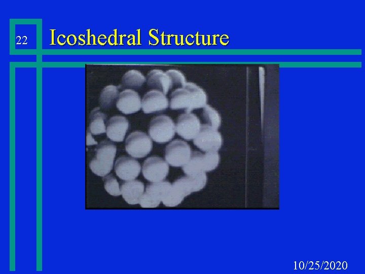 22 Icoshedral Structure 10/25/2020 