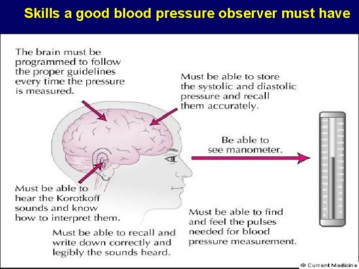 Skills a good blood pressure observer must have 