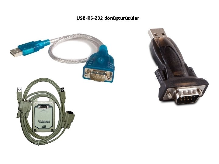 USB-RS-232 dönüştürücüler 
