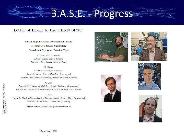 B. A. S. E. - Progress 