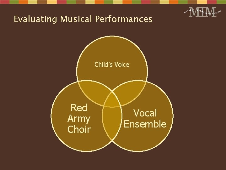 Evaluating Musical Performances Child’s Voice Red Army Choir Vocal Ensemble 