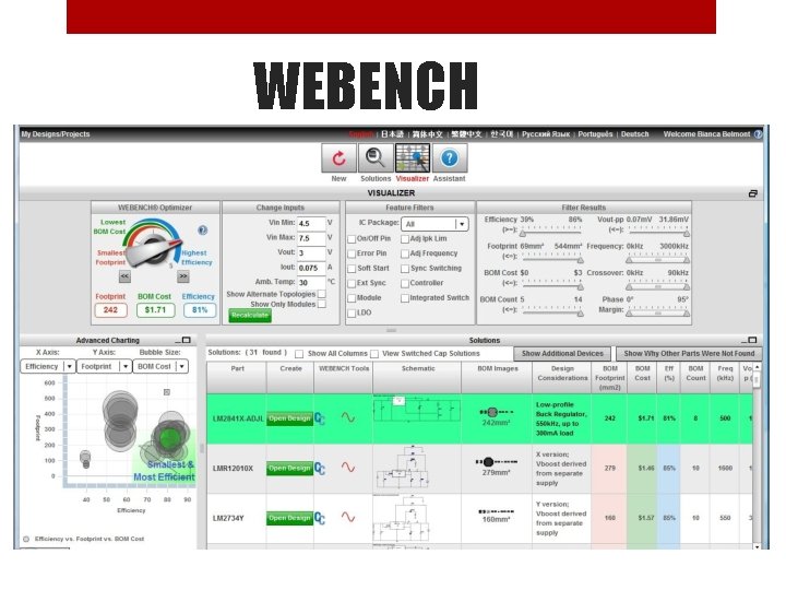 WEBENCH 