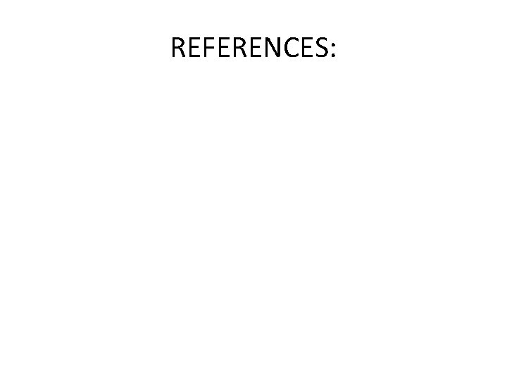 REFERENCES: 
