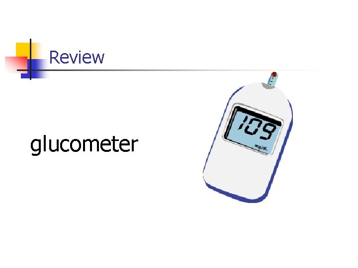 Review glucometer 