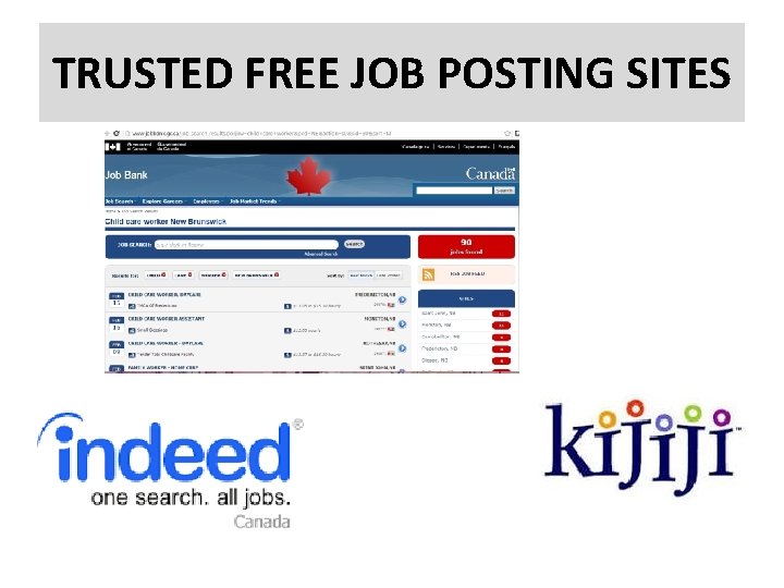 TRUSTED FREE JOB POSTING SITES 