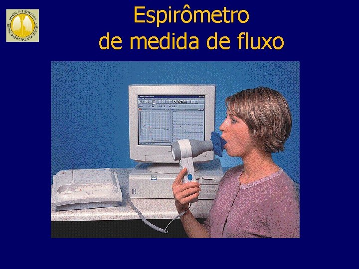 Espirômetro de medida de fluxo 