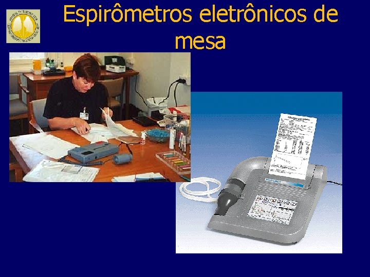 Espirômetros eletrônicos de mesa 