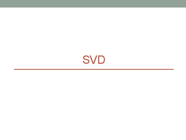 SVD 