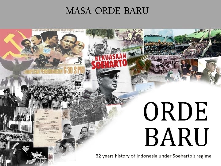 MASA ORDE BARU 