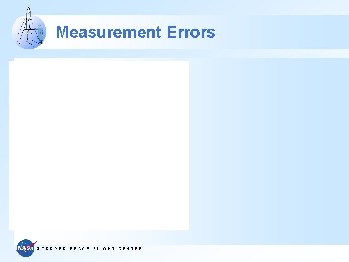 Measurement Errors GODDARD SPACE FLIGHT CENTER 