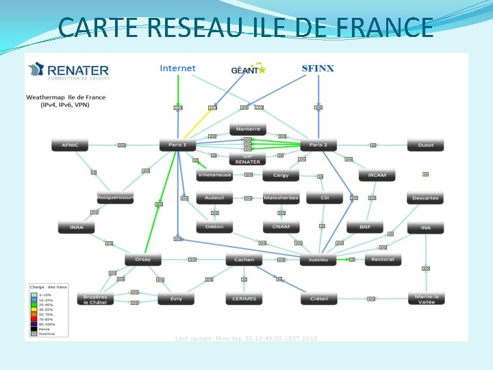 CARTE RESEAU ILE DE FRANCE 