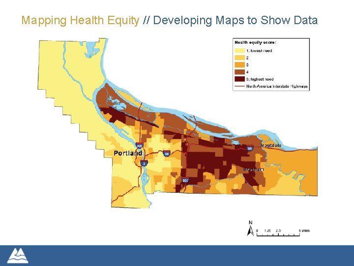 Mapping Health Equity // Developing Maps to Show Data 
