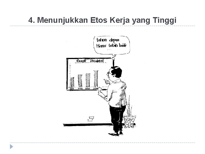 4. Menunjukkan Etos Kerja yang Tinggi 