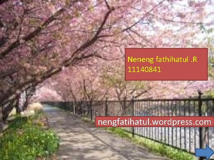 Neneng fathihatul. R 11140841 nengfatihatul. wordpress. com 