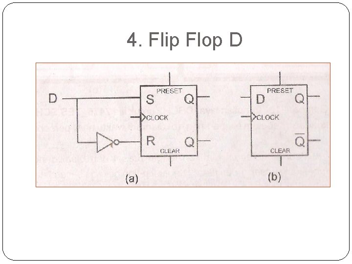 4. Flip Flop D 