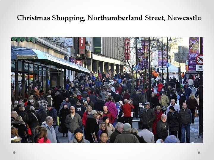 Christmas Shopping, Northumberland Street, Newcastle 