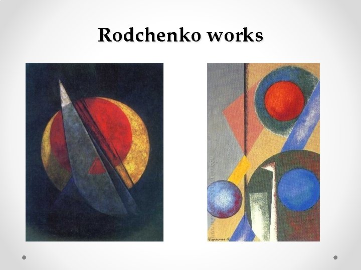 Rodchenko works 