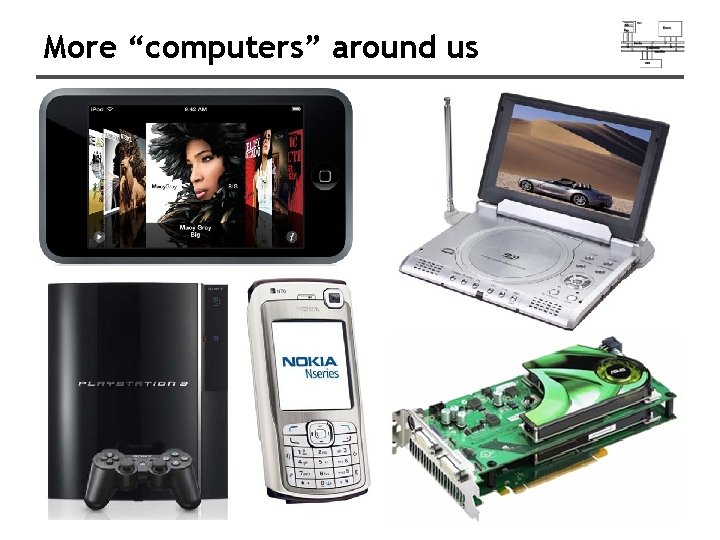 More “computers” around us 