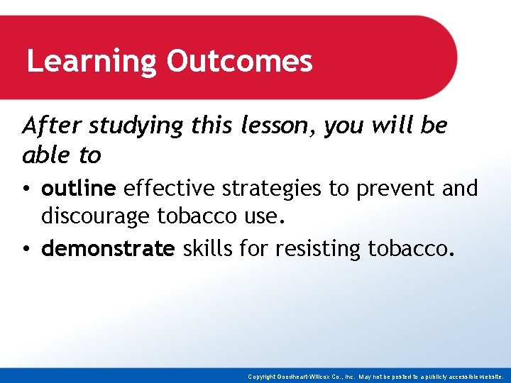 Learning Outcomes After studying this lesson, you will be able to • outline effective