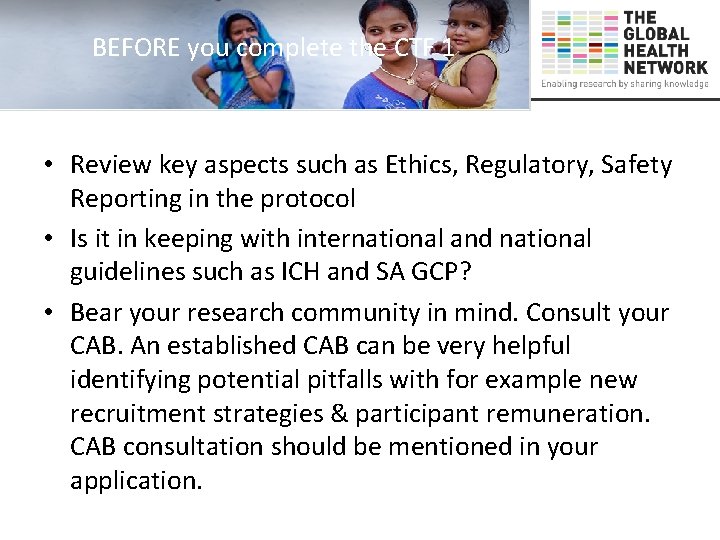 BEFORE you complete the CTF 1 • Review key aspects such as Ethics, Regulatory,