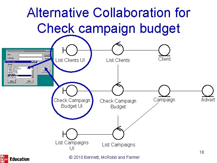 Alternative Collaboration for Check campaign budget List Clients Client Check Campaign Budget UI Check