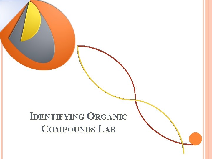 IDENTIFYING ORGANIC COMPOUNDS LAB 