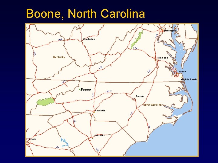 Boone, North Carolina 