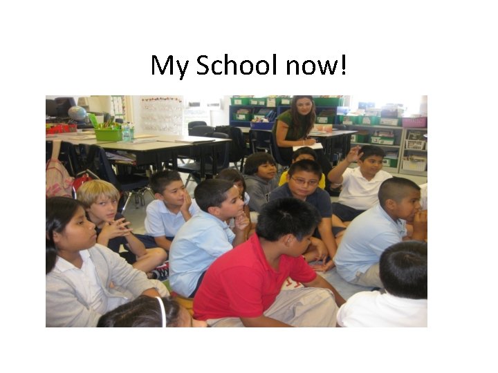 My School now! 