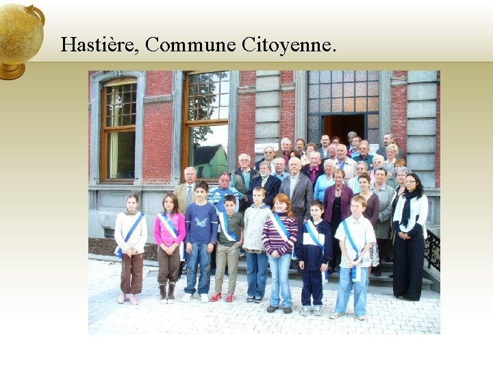 Hastière, Commune Citoyenne. 