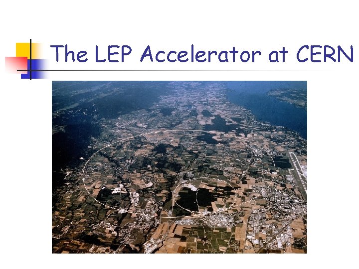 The LEP Accelerator at CERN 