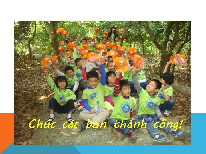 CHÚC CÁC BẠN THÀNH CÔNG ! Chúc các bạn thành công! 