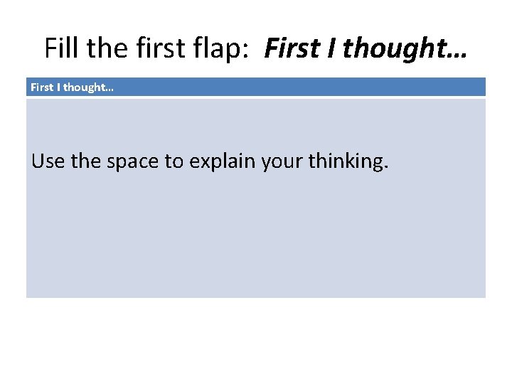 Opinion Writing in Primary Exercise and the Brain