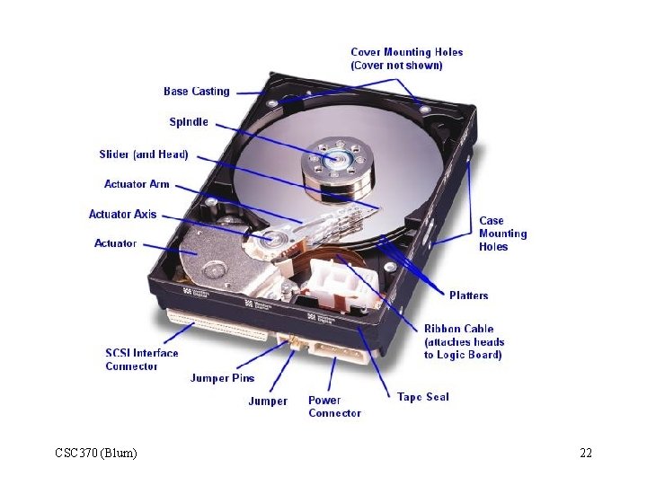 CSC 370 (Blum) 22 