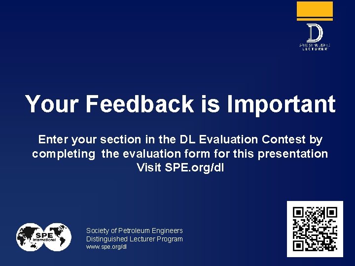 Your Feedback is Important Enter your section in the DL Evaluation Contest by completing