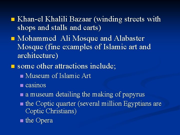 Khan-el Khalili Bazaar (winding streets with shops and stalls and carts) n Mohammed Ali Khan-el Khalili Bazaar (winding streets with shops and stalls and carts) n Mohammed Ali