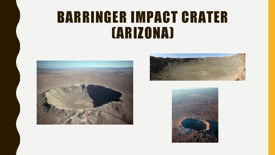 BARRINGER IMPACT CRATER (ARIZONA) 