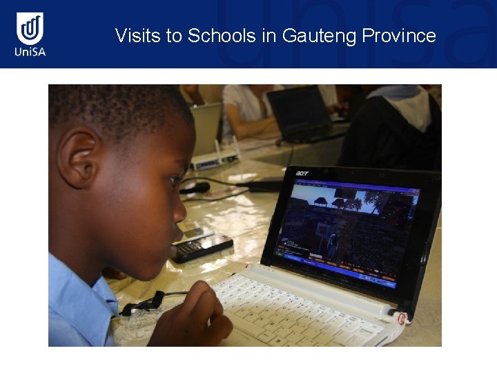 Visits to Schools in Gauteng Province 