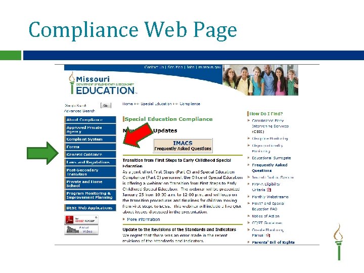 Compliance Web Page 