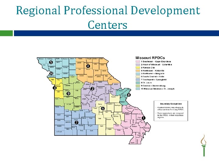 Regional Professional Development Centers 